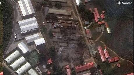 الأقمار الصناعية توثّق آثار الضربات الأمريكية على المقر الأخير لمادورو قبل اختطافه (صور) - عاجل 