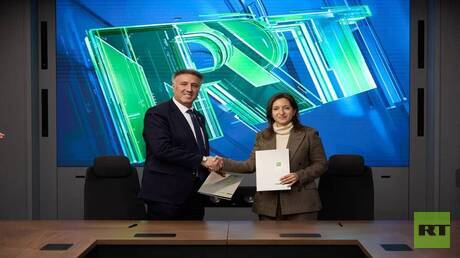 RT توقع مذكرة تفاهم مع الهيئة العامة للإذاعة والتلفزيون الفلسطينية (صور)