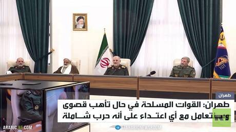 طهران: قواتنا في وضع الجاهزية القصوى