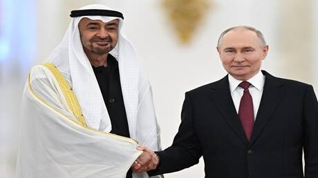 محمد بن زايد يزور روسيا