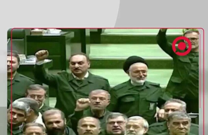 جلسة برلمانية إيرانية تشتعل بهتافات "الموت لأمريكا" و"الموت لإسرائيل"