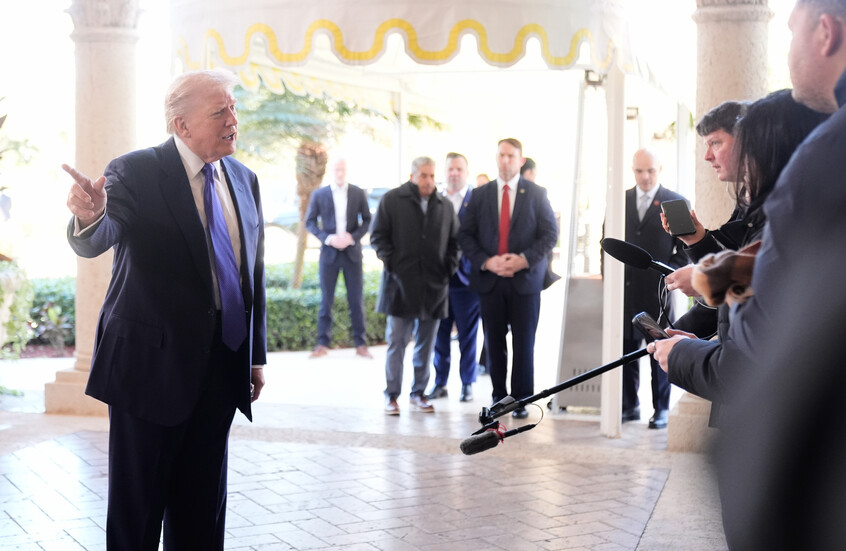 ترامب ردا على تهديد خامنئي بشأن الحرب: سنكتشف إن كان محقا أم لا