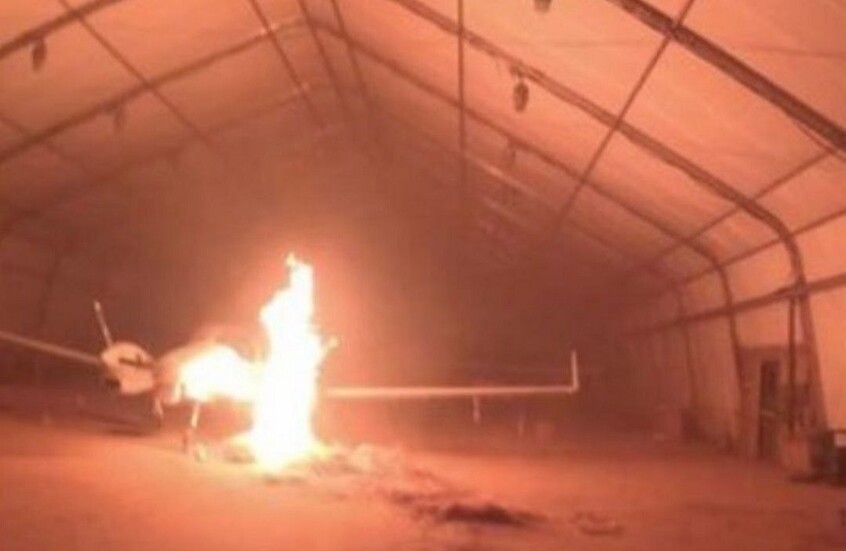 فيديو.. لحظة اقتحام "داعش" مطار نيامي الدولي في النيجر وإحراق طائراته (فيديو)