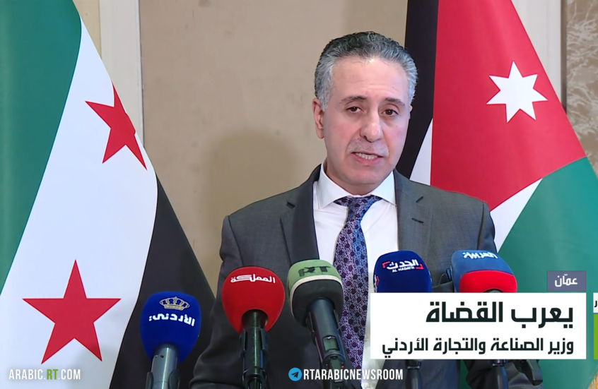 سوريا والأردن يبحثان التبادل التجاري