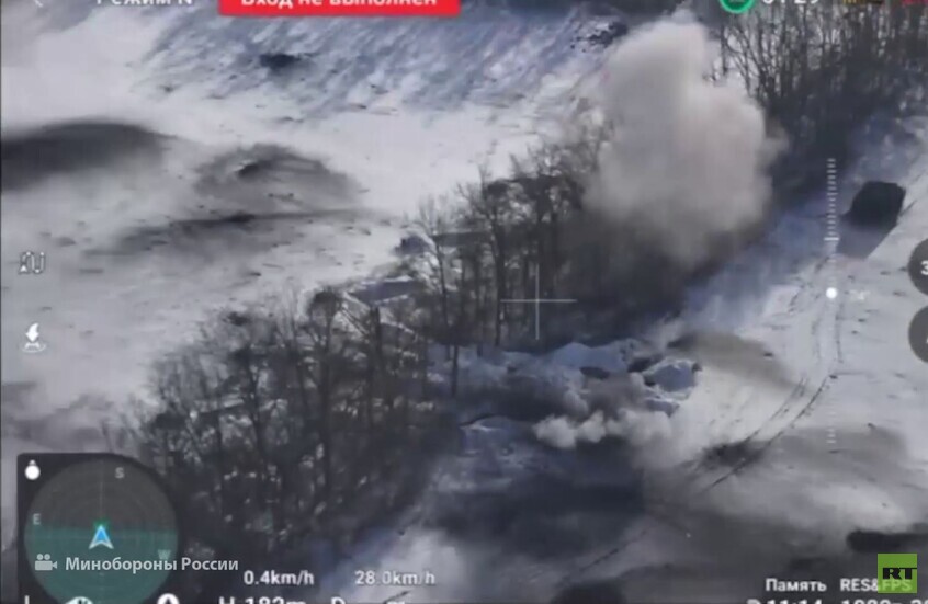 المدفعية الروسية تدمر مواقع أوكرانية في مقاطعة زابوروجيه