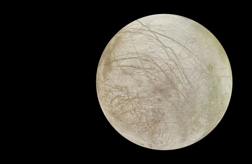 بيانات عمرها 27 عاما تكشف سرا جديدا عن قمر المشتري الجليدي "أوروبا"