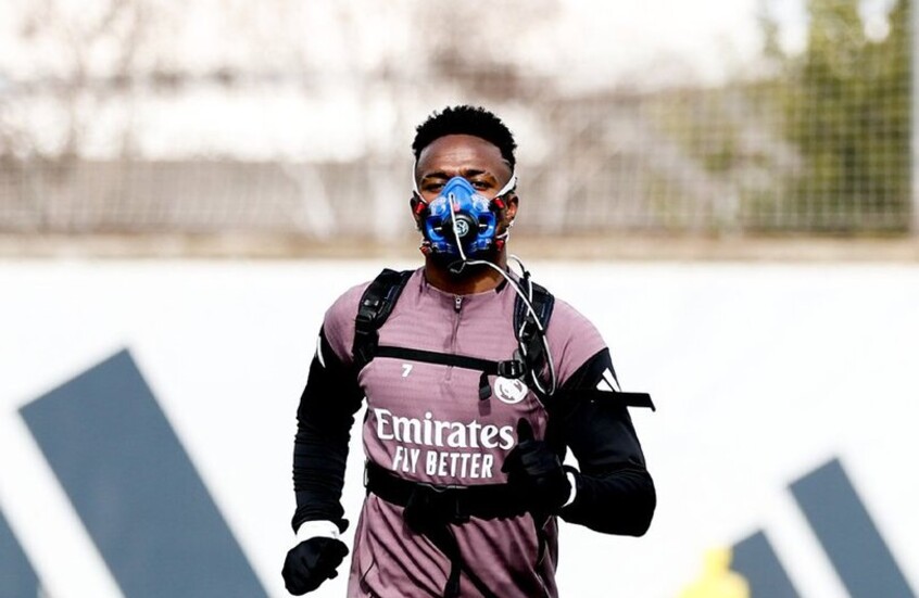 "غرامة وإيقاف" عقوبة صارمة ضد مشجع بسبب "موزة" فينيسيوس جونيور (فيديو)