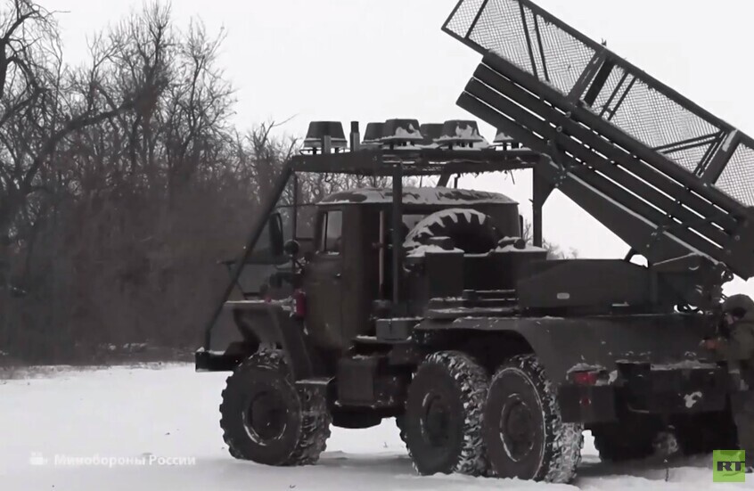 مقاطعة زاباروجيه.. راجمات "غراد" تدمر نقاط تحكم بالطائرات المسيرة للقوات الأوكرانية