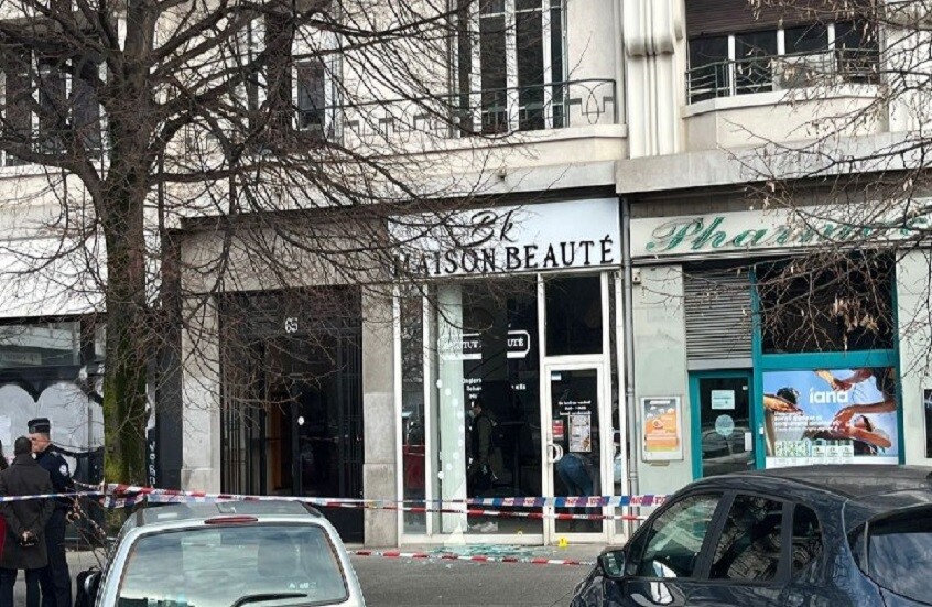 إصابة ستة أشخاص في انفجار قنبلة يدوية داخل صالون تجميل بجنوب شرق فرنسا (فيديو)