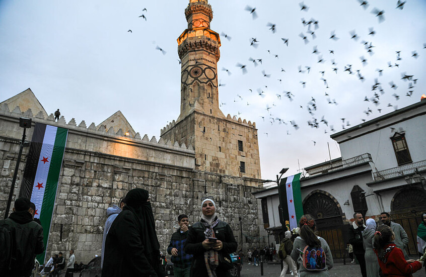 تركي يدعي نزول الوحي عليه في الجامع الأموي بدمشق (فيديو)