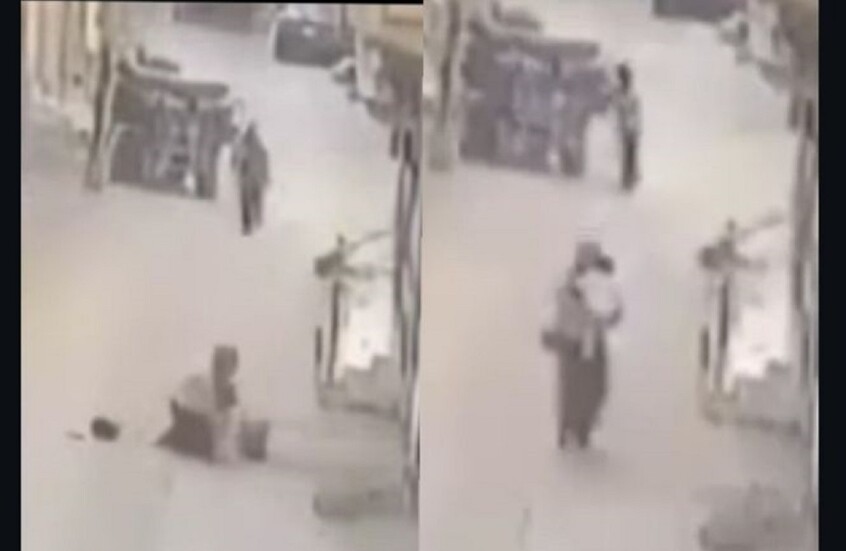 واقعة غريبة في مصر.. سيدة تهشم رأس طفلة في الشارع