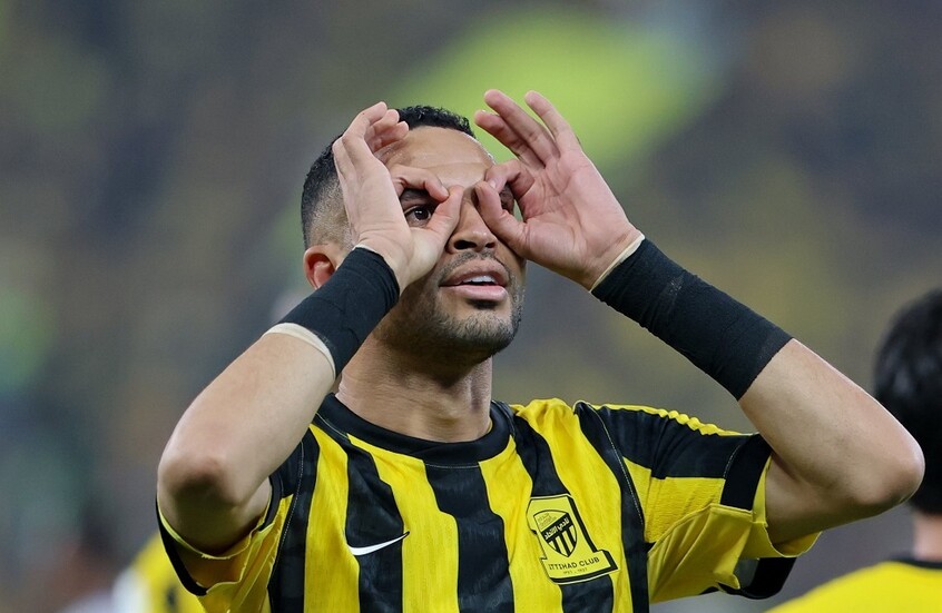 صعق الغرافة القطري.. النصيري يسجل أول أهدافه بقميص الاتحاد السعودي (فيديو)