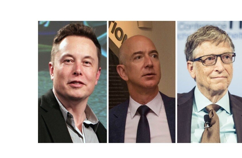ماسك وبيزوس وغيتس يتربعون على عرش أعظم مبتكري أمريكا المعاصرين