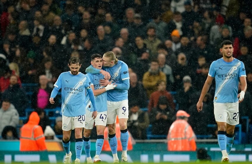 مانشستر سيتي يقسو على ضيفه فولهام (فيديو)