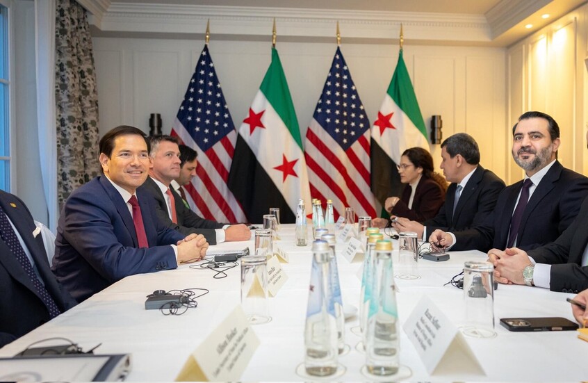 الشيباني يجتمع في ميونخ مع روبيو ومظلوم عبدي في لقاء ثلاثي (صورة)