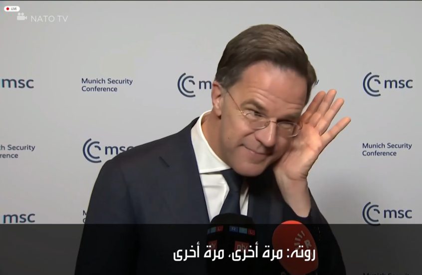 الأمين العام لحلف "الناتو" يقاطع صحفية مرتين لسؤالها عن الوضع في سوريا