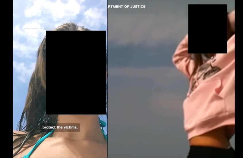 "امرأة ترفع قميصها لتكشف عن صدرها ولقطات غير منقحة".. CNN تكشف فضيحة مدوية في ملفات إبستين (فيديو)