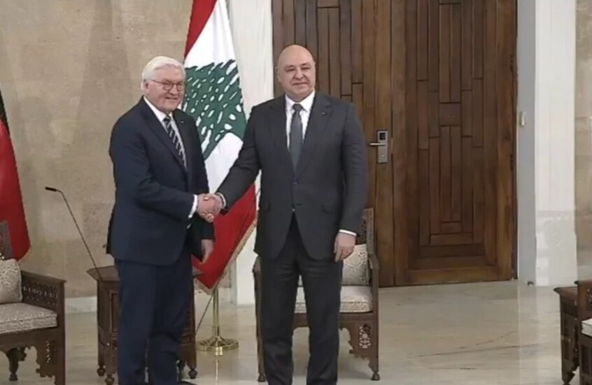 الرئيس الألماني: زيارتي إلى لبنان هي للطلب من "حزب الله" وإسرائيل الالتزام بوقف إطلاق النار (فيديو)