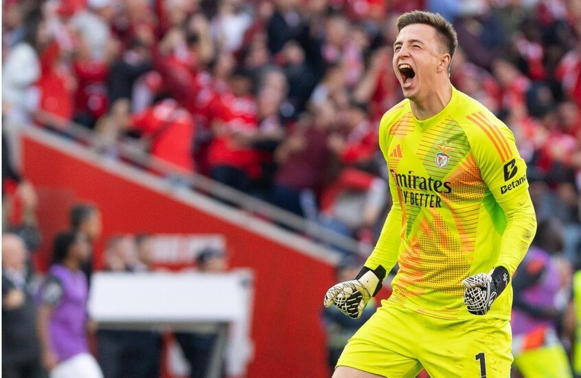 " شاهدته ألف مرة وسيخلد في التاريخ".. تعليق مثير من حارس بنفيكا على هدفه في مرمى ريال مدريد