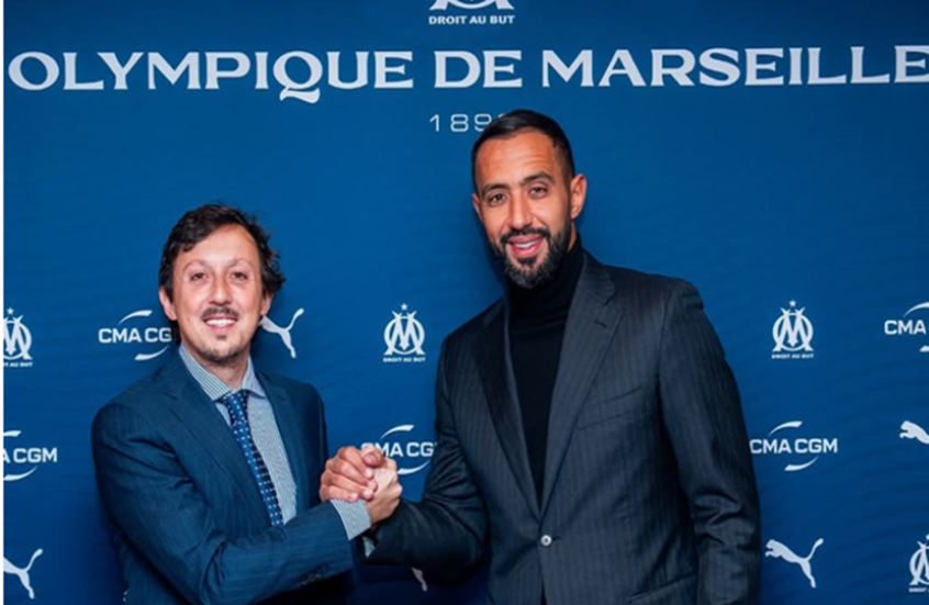مهدي بنعطية يعود إلى نادي مارسيليا بعد يومين فقط من استقالته