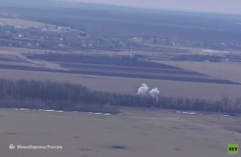 لقطات من عملية تحرير بلدة كرينيتشنويه في مقاطعة زابوروجيه