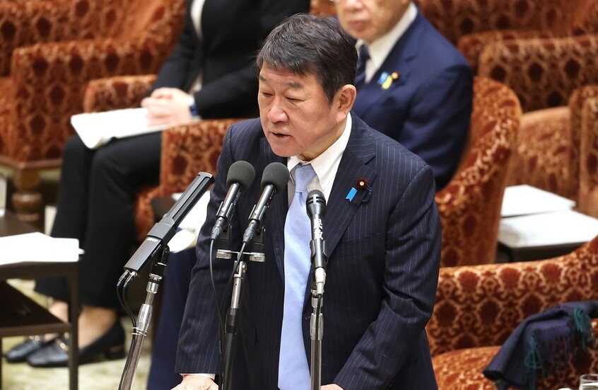 وزير خارجية اليابان يتحدث عن انضمام طوكيو إلى برنامج "الناتو" لإرسال مساعدات إلى أوكرانيا