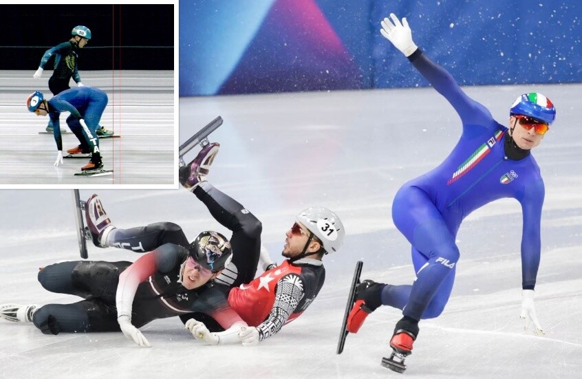 جزء من الثانية كان فاصلا.. لحظة مجنونة تتحول إلى مشهد تاريخي في الأولمبياد