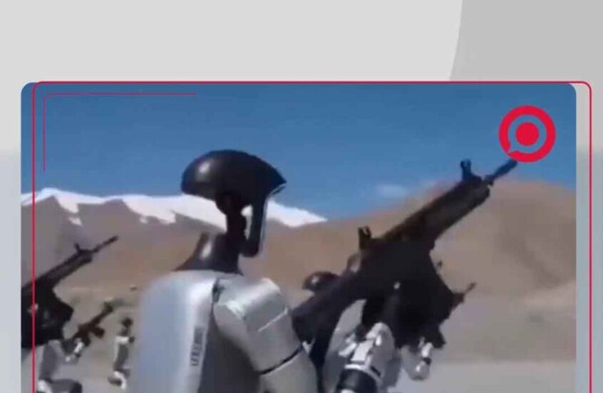 مشاهد كأفلام الخيال العلمي.. هل تدرب الصين روبوتات للقتال في أرض المعركة؟