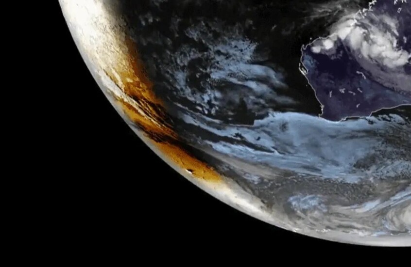 الأقمار الصناعية توثق "حلقة النار" فوق القارة المتجمدة