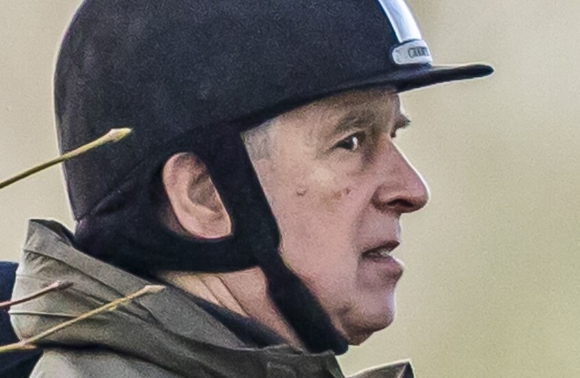 الأمير أندرو يلاعب طفلا بكرة على شكل ثدي امرأة (صور)