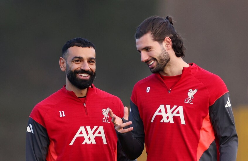 أقرب صديقين لمحمد صلاح في ليفربول