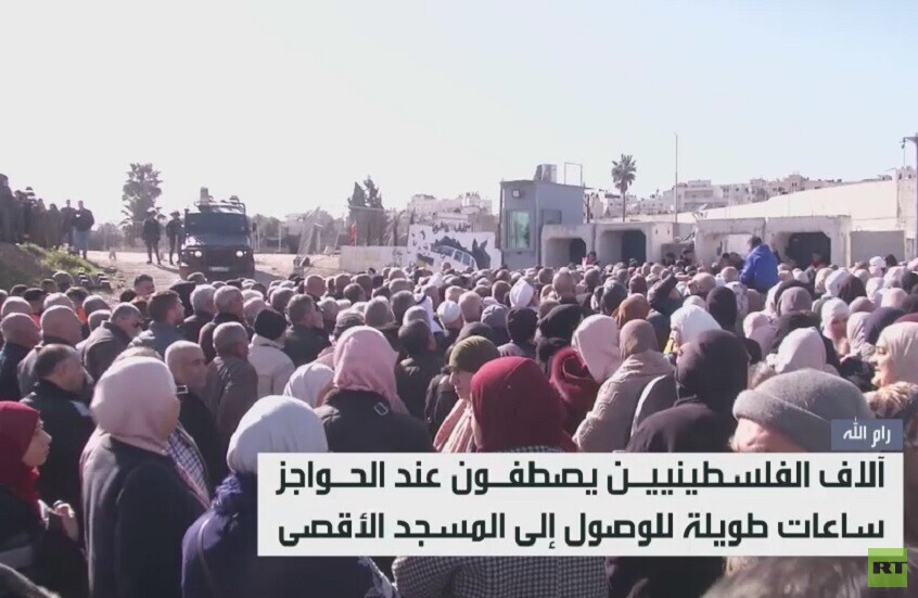 إسرائيل تصعب وصول الفلسطينيين إلى الأقصى