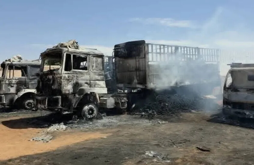 السودان.. مقتل 3 أشخاص وإصابة 4 عمال إغاثة في استهداف مسيرات قافلة مساعدات في كردفان