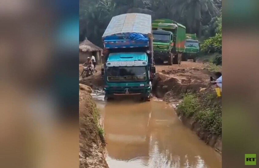 جمهورية الكونغو.. مهارات استثنائية لسائقي النقل البري