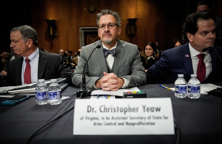 كريستوفر ياو، مساعد وزير الخارجية الأمريكي لشؤون الحد من التسلح ومنع الانتشار