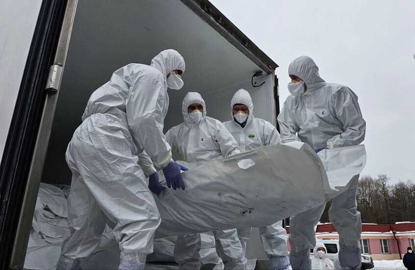 موسكو: سلمنا كييف جثث 1000 عسكري مقابل 35 جثة لجنودنا