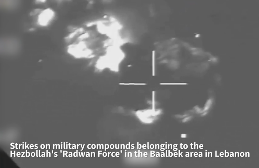 قتيل سوري وجريح لبناني في الغارات الإسرائيلية على البقاع شرقي لبنان