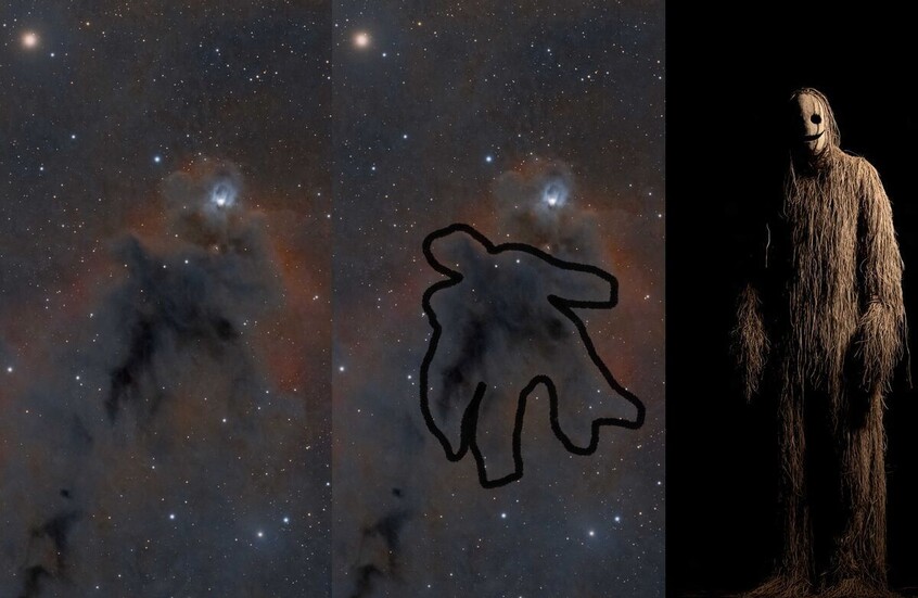 مرصد الختم الفلكي في أبوظبي يوثق سديم "الرجل المخيف"