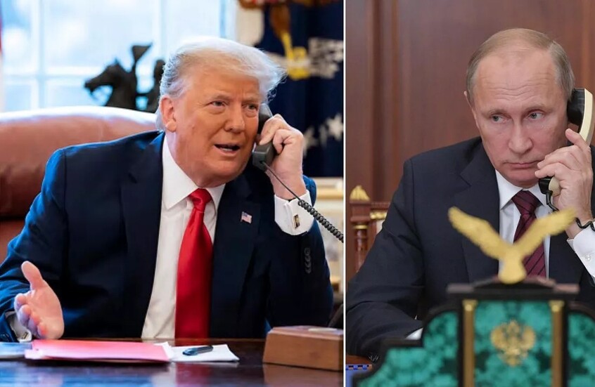 ترامب يعلن إجراء محادثة مع بوتين: أتمنى أن تكون هذه الحرب قد انتهت