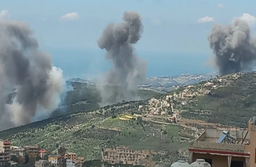 مراسلتنا: صاروخ إسرائيلي يخترق الأجواء اللبنانية تزامنا مع الهجوم على إيران (صورة)