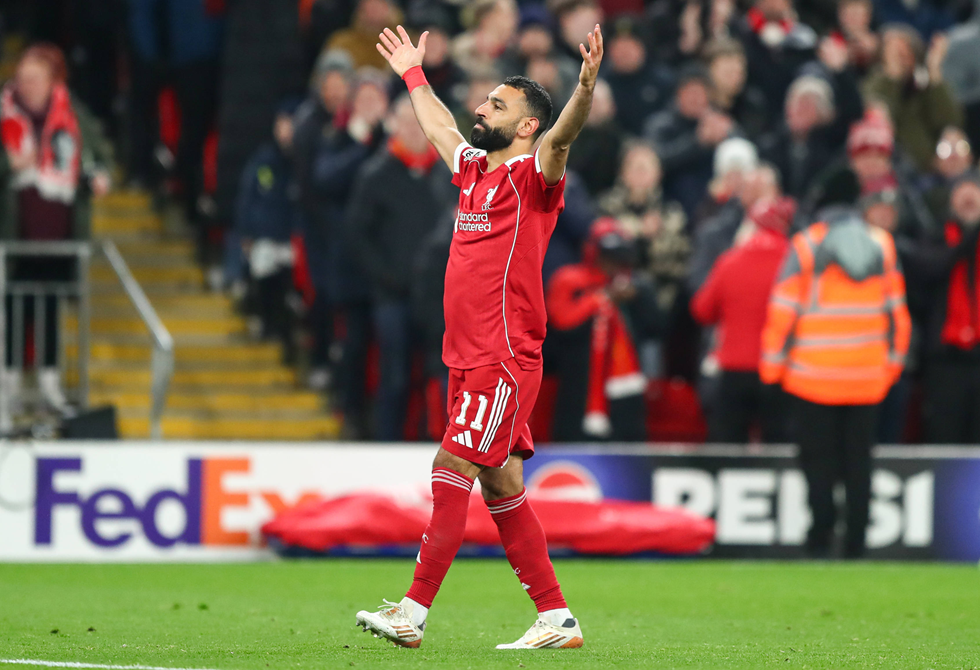 ليفربول يحتفي بإنجاز صلاح التاريخي في الدوري الإنجليزي