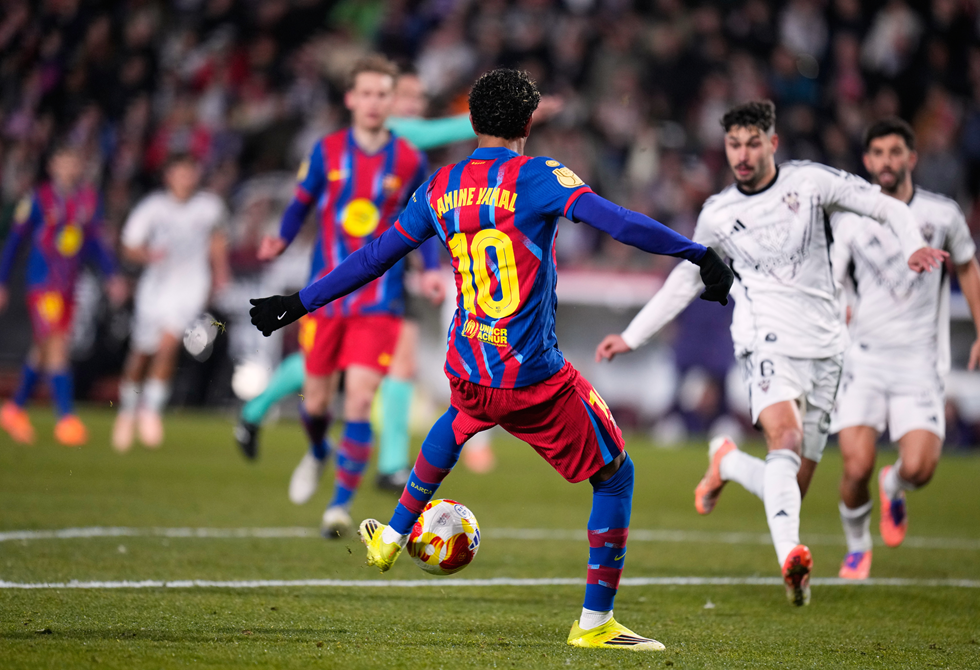 برشلونة ينهي مغامرة ألباسيتي ويبلغ نصف نهائي كأس ملك إسبانيا