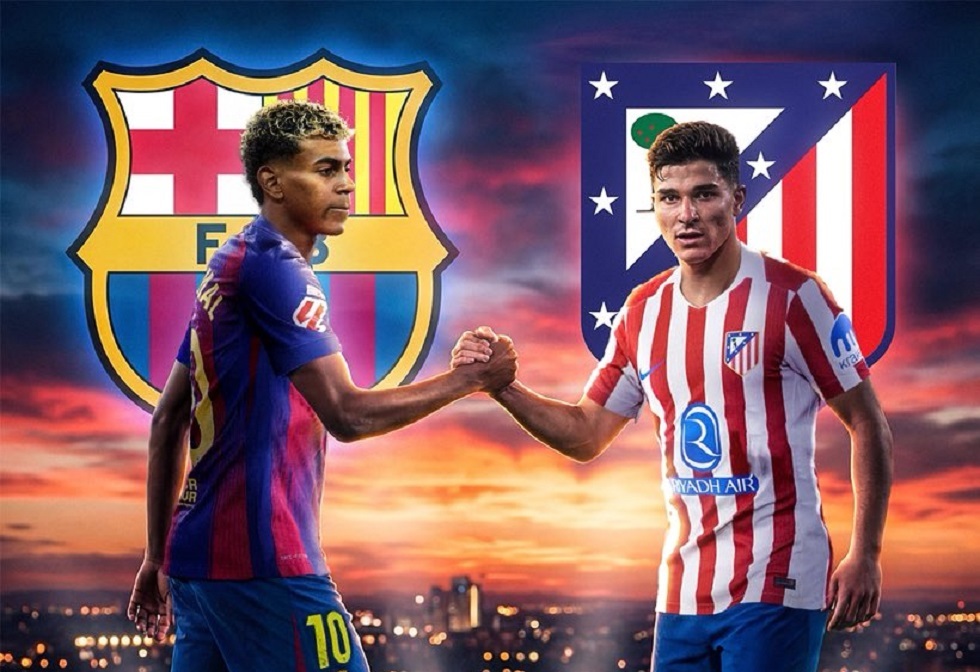 قناة مصرية مفتوحة تبث مباراة برشلونة وأتلتيكو مدريد في كأس ملك إسبانيا 2026