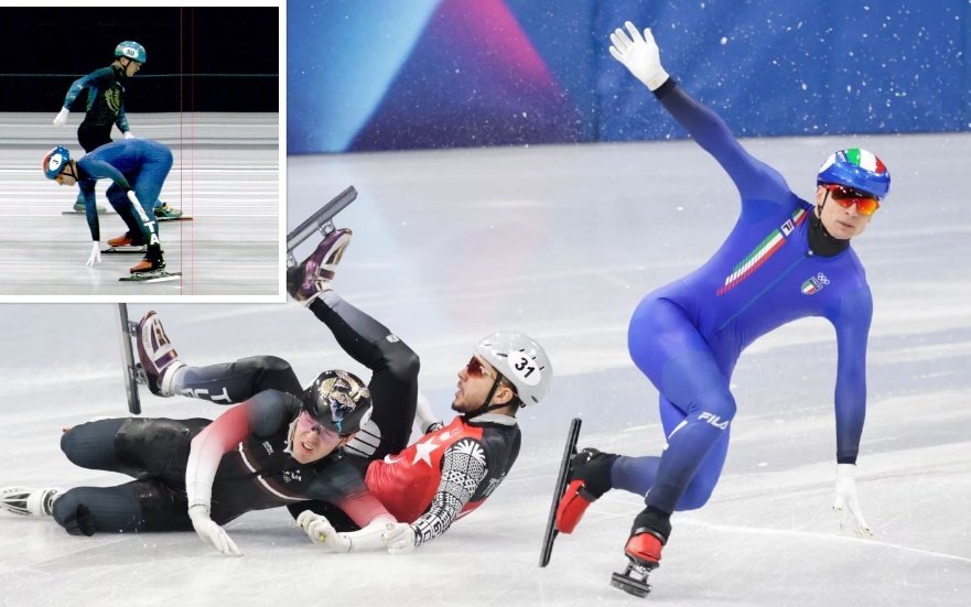 جزء من الثانية كان فاصلا.. لحظة مجنونة تتحول إلى مشهد تاريخي في الأولمبياد