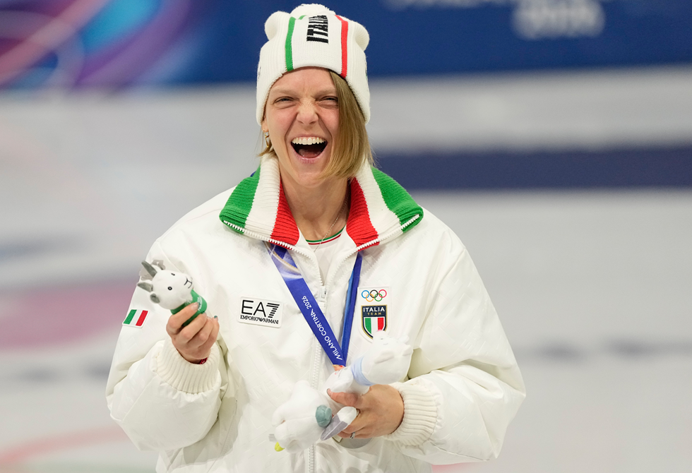 تحت أنظار جورجا ميلوني.. الإيطالية أريانا فونتانا تحقق إنجازا تاريخيا في أولمبياد ميلانو