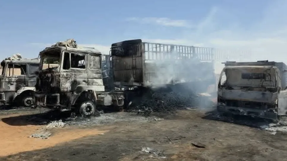 السودان.. مقتل 3 أشخاص وإصابة 4 عمال إغاثة في استهداف مسيرات قافلة مساعدات في كردفان