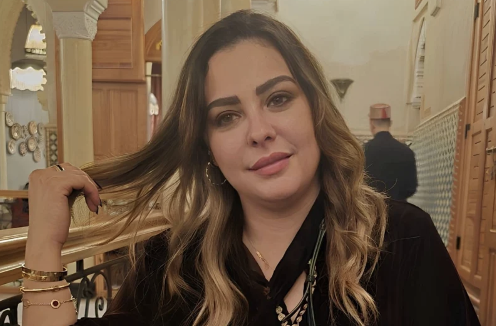 المؤثرة المغربية سكينة بنجلون تغادر أسوار سجن عكاشة بالدار البيضاء