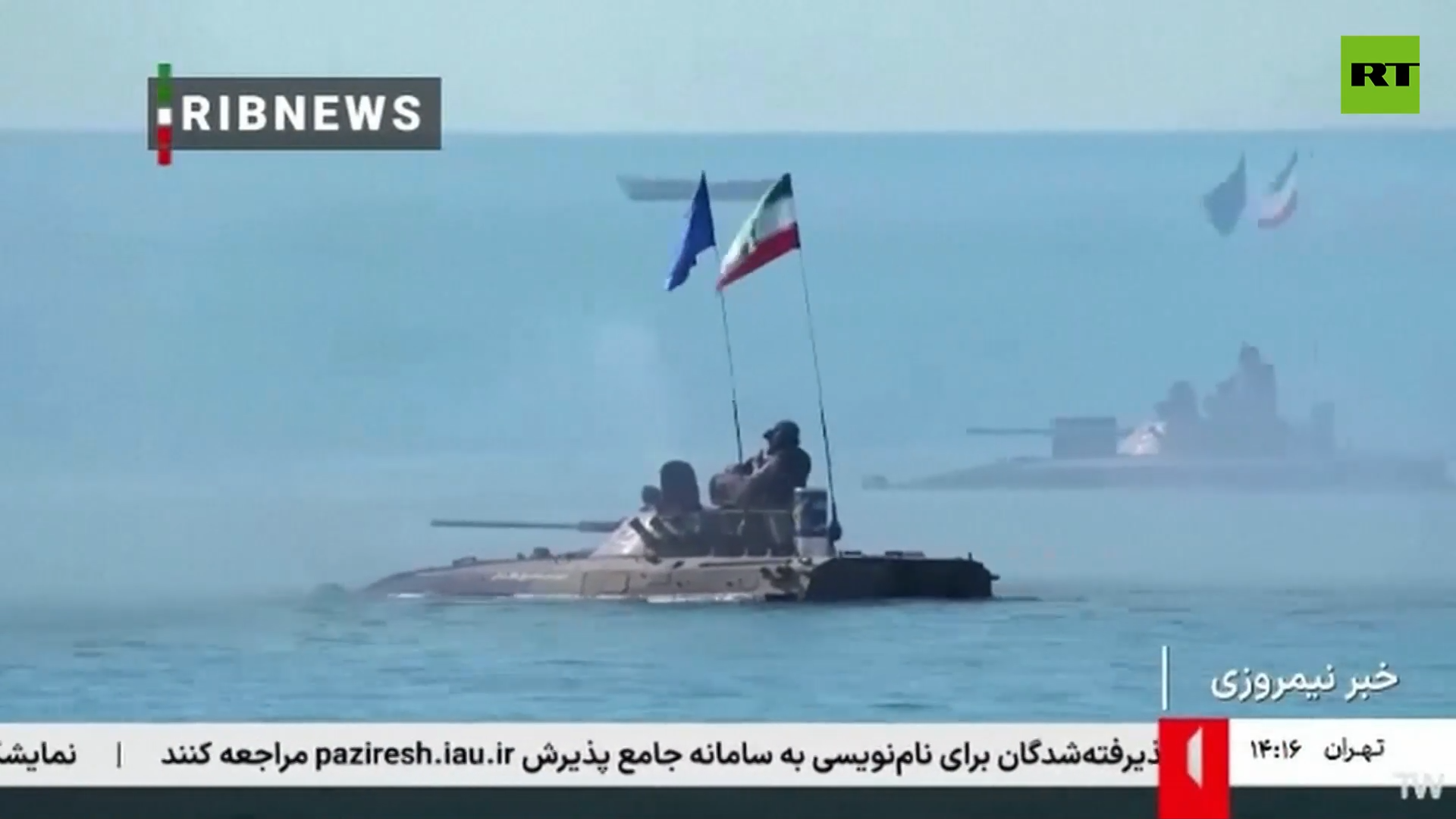 الحرس الثوري الإيراني يجري مناورات على خلفية تعزيزات عسكرية أمريكية في الشرق الأوسط