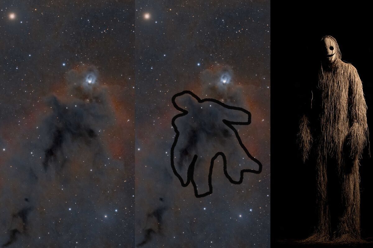 مرصد الختم الفلكي في أبوظبي يوثق سديم "الرجل المخيف"