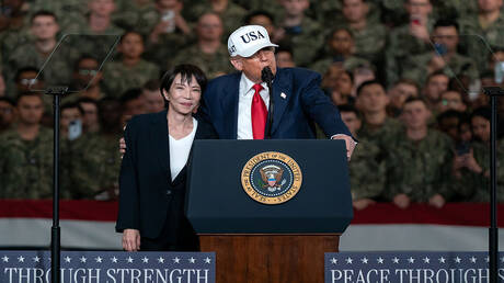 ترامب يعبر عن دعمه لرئيسة وزراء اليابان قبل انتخابات الأحد